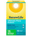 رينيو لايف ألتيميت فلورا بروبيوتيك عناية لطيفة 15 مليار 30 كبسولة نباتية