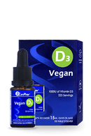 CanPrev 비타민 D3 드롭 1000IU -비건