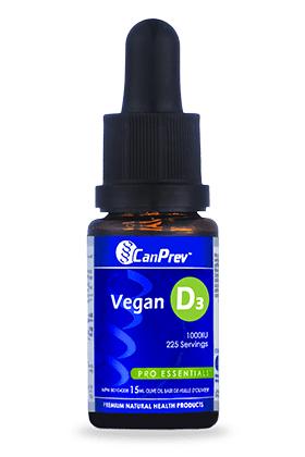 CanPrev Vitamin D3 Drops 1000IU -Vegan