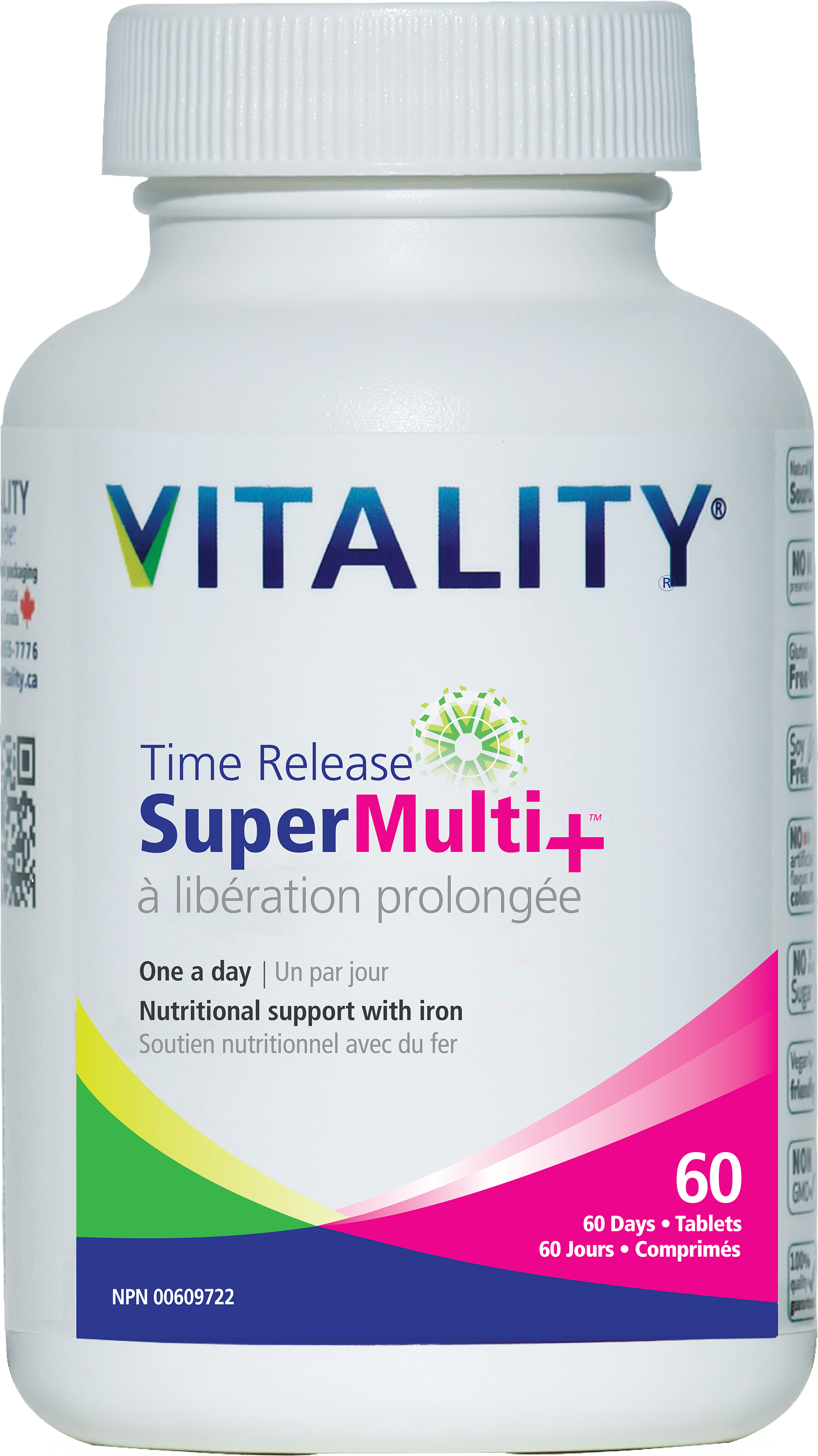 Vitality Time Release Super Multi+ 60 Tablets