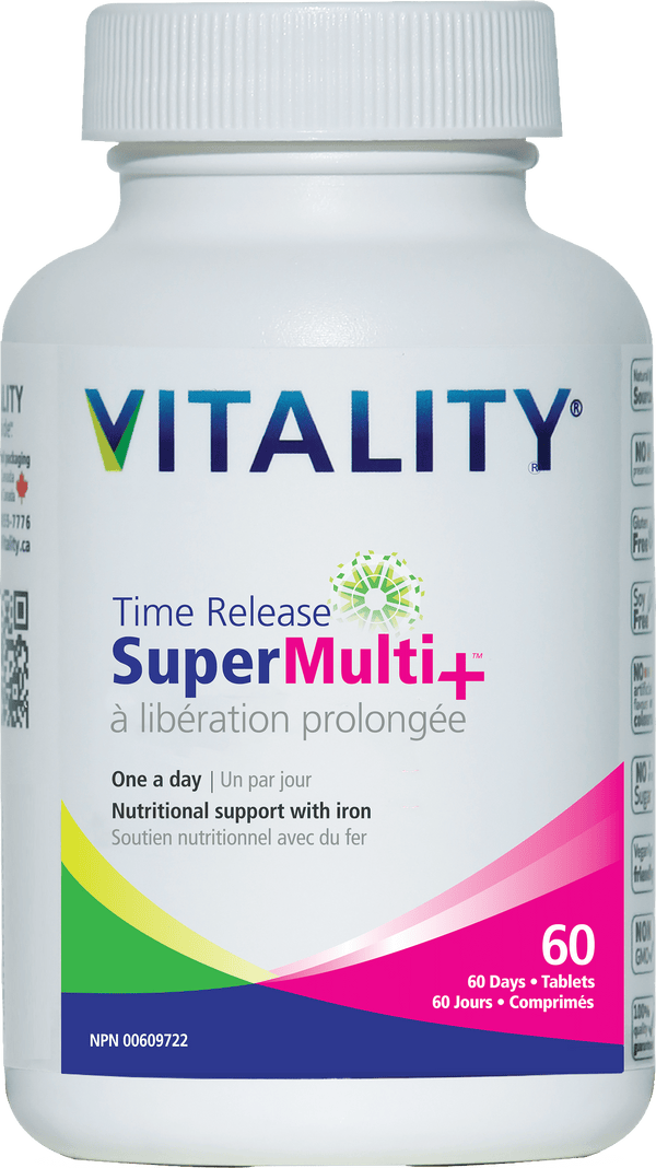 Vitality Time Release Super Multi+ 60 Tablets
