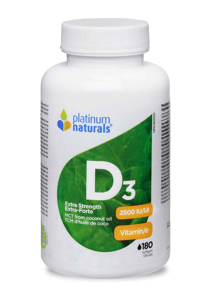 Platinum VItamin D3 IU Extra Strength Softgels