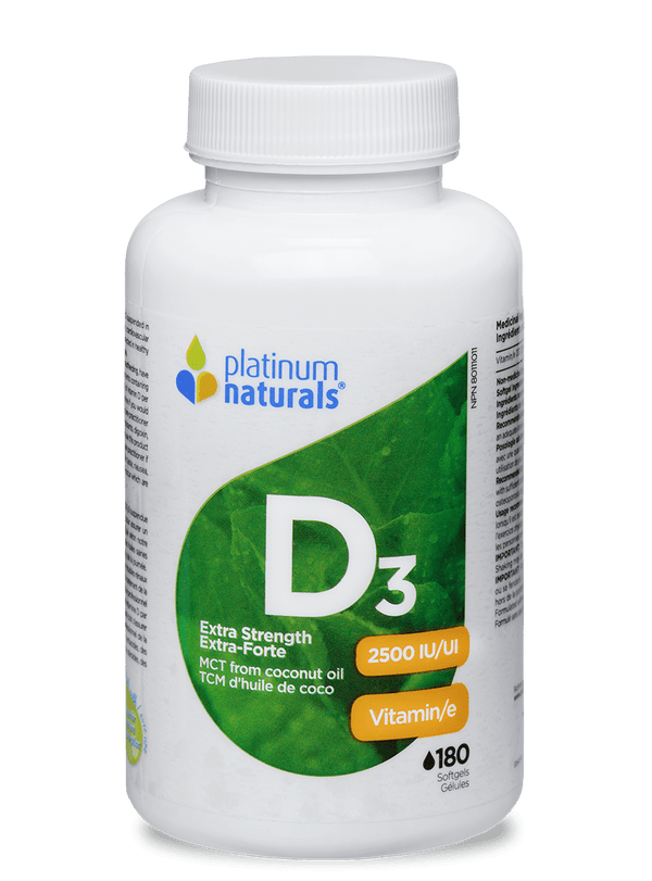 كبسولات هلامية بلاتينية فيتامين D3 IU ذات قوة إضافية