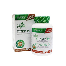 Benemax Vitamin D2 Liquid Veggie-Gels