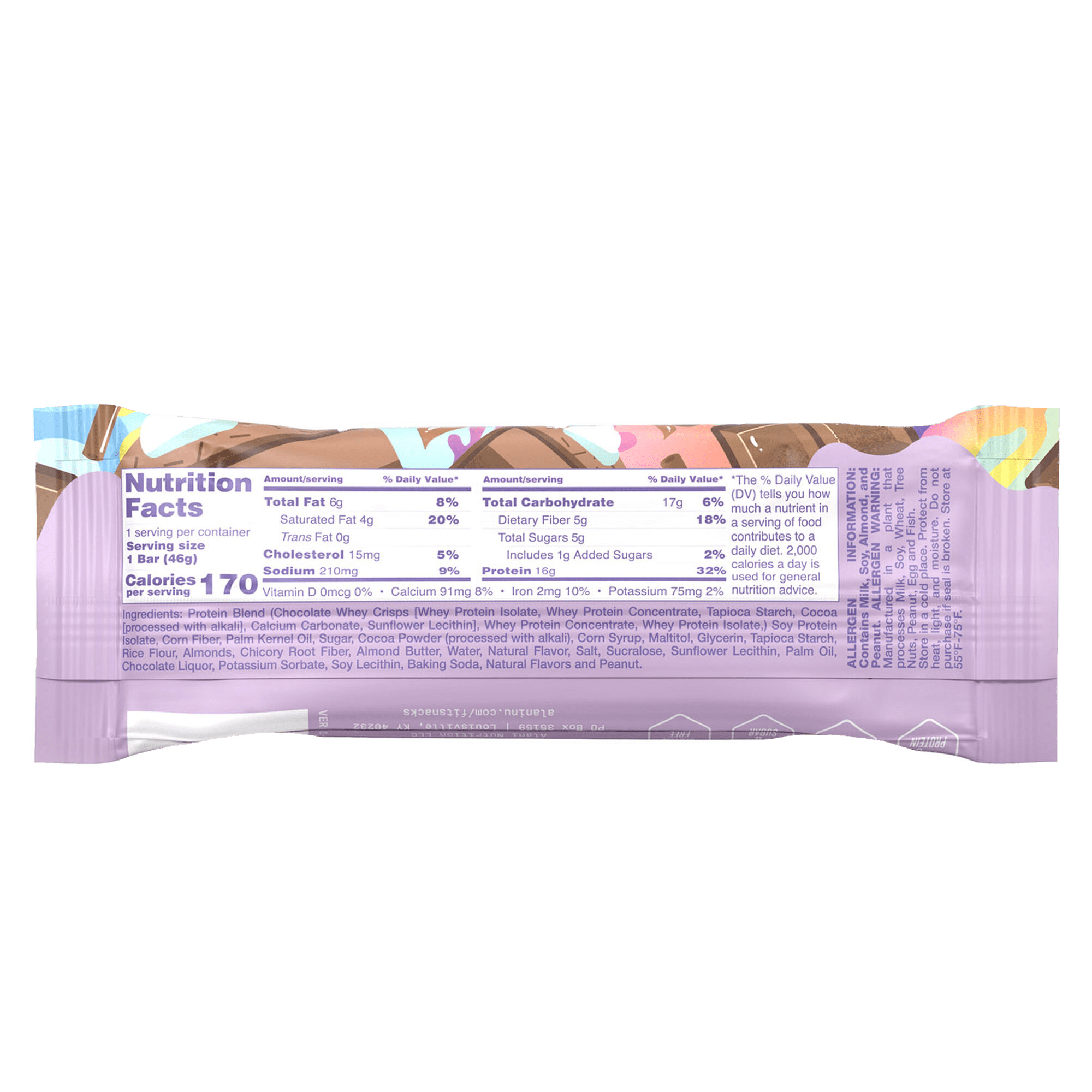 Alani Nu Fit Snacks Protein Bar - Chocolate Cake