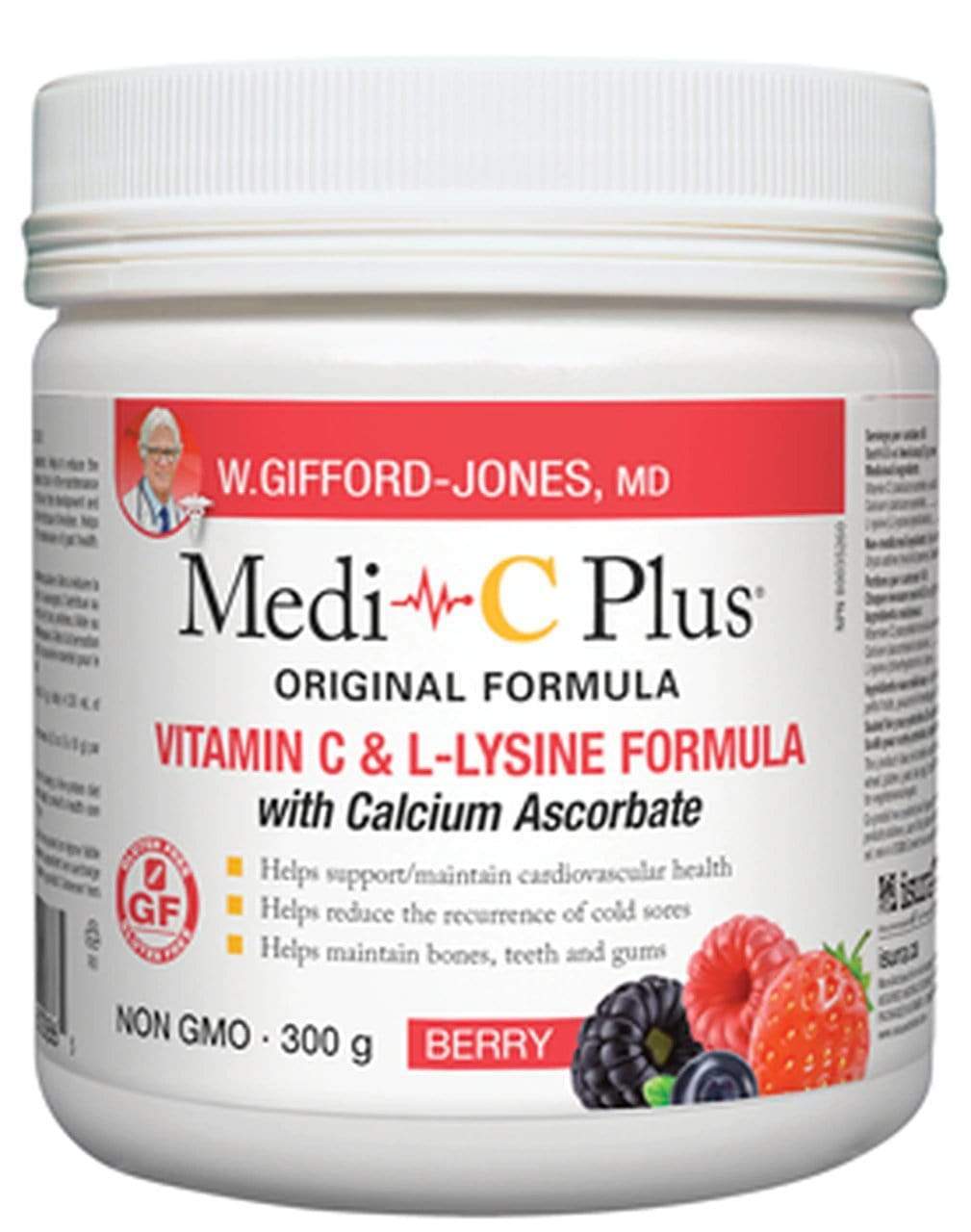 Preferred Nutrition Medi-C Plus with Calcium Ascorbate Berry