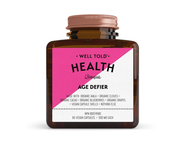 Well Told Health Age Defier 500 mg 60 V-Caps
