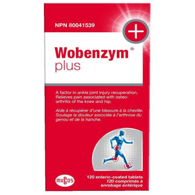 Mucos, Wobenzym Plus, 120 Enteric-Coated Tablets