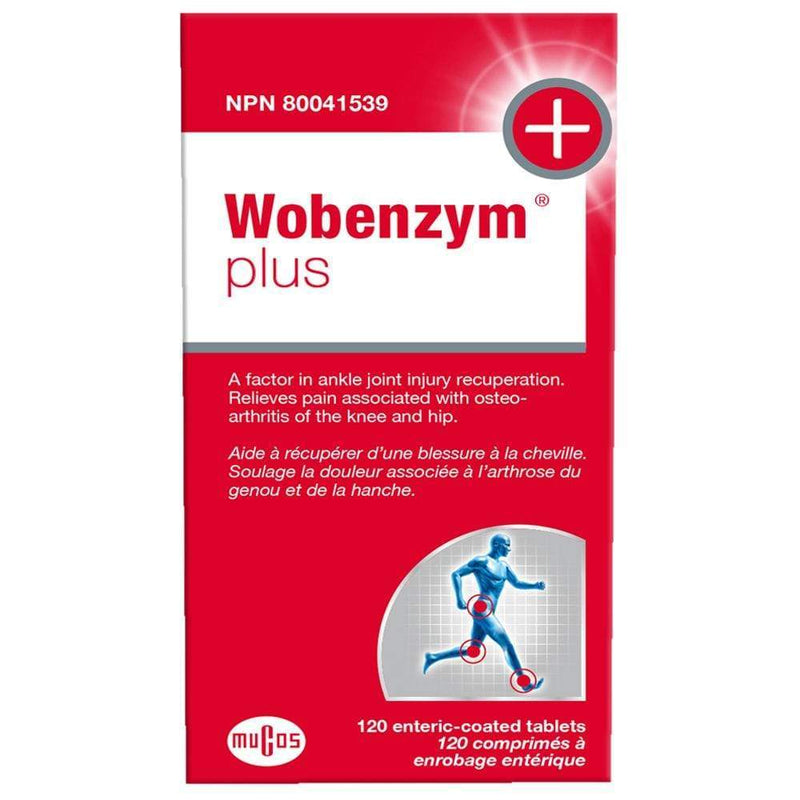 Mucos, Wobenzym Plus, 장용 코팅 정제 120정