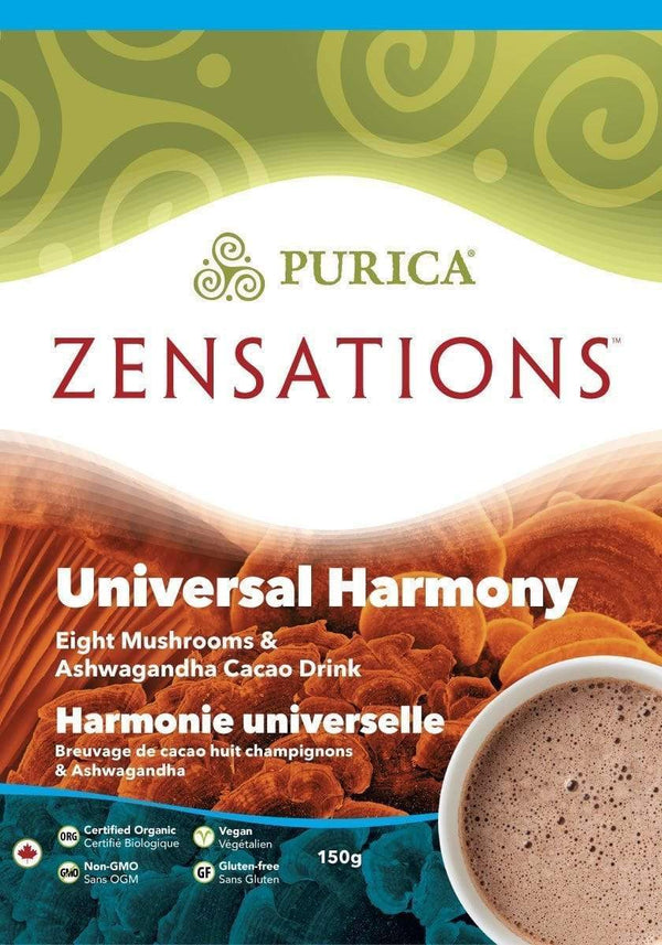 Purica Zensations Universal Harmony Eight Mushrooms &amp; Ashwagandha 카카오 음료 150g