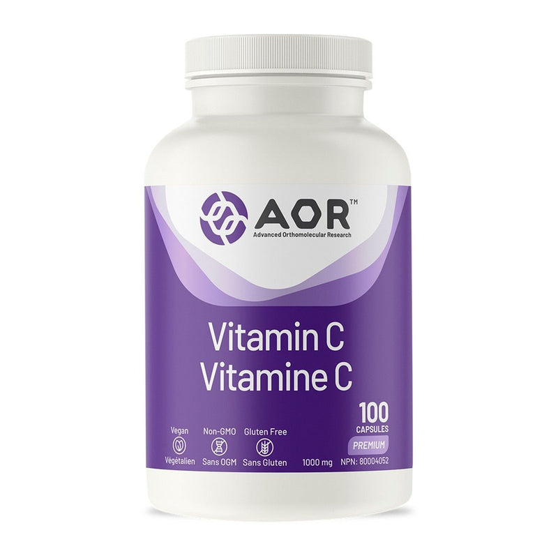 AOR, Vitamin C, 1000mg, 100 Capsules