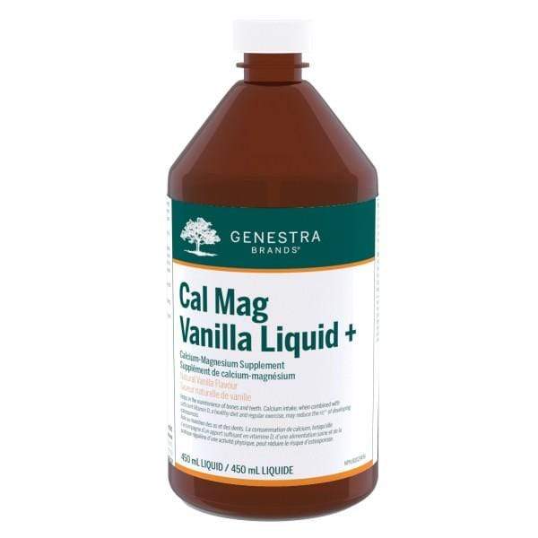 Genestra Cal Mag Vanilla Liquid +