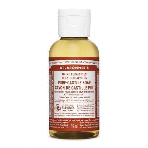 Dr. Bronner's Eucalyptus Liquid Soap 59mL