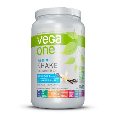 Vega, All-in-One Shake, French Vanilla, Large (827g)