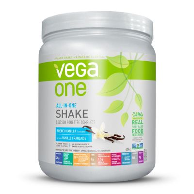 Vega, All-in-One Shake, French Vanilla, Small (414g)