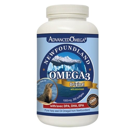 Advanced Omega, Newfoundland Omega 3, Original, 1000mg, 300 softgels