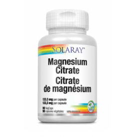 Solaray Magnesium Citrate 400 mg 90 V-Caps