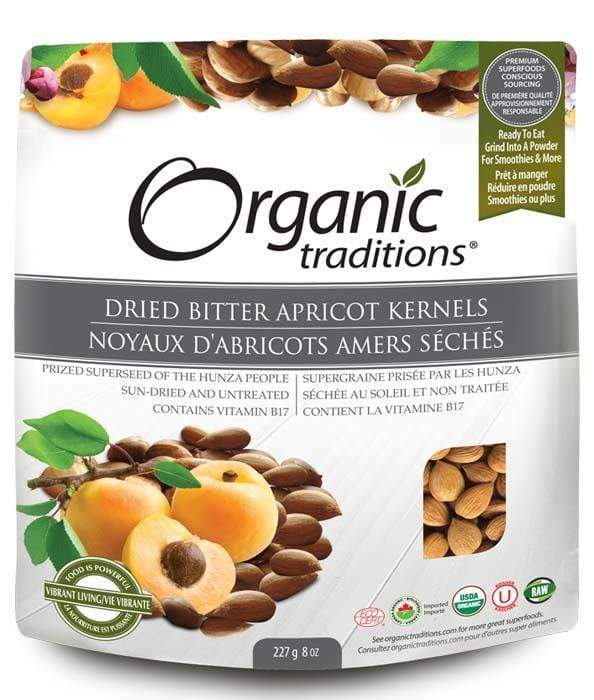 Organic Traditions Dried Bitter Apricot Kernels