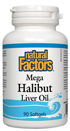 Natural Factors Mega Halibut Liver Oil