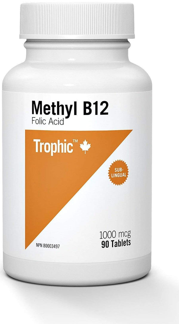 تروفيك ميثيل ب12 مع حمض الفوليك | Healtha.ca