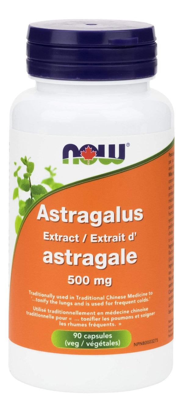 NOW Astragalus Extract 500 mg 90 V-Caps