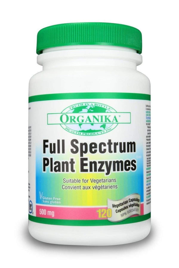 오가니카 풀 스펙트럼 식물 효소 500MG 120캡슐
