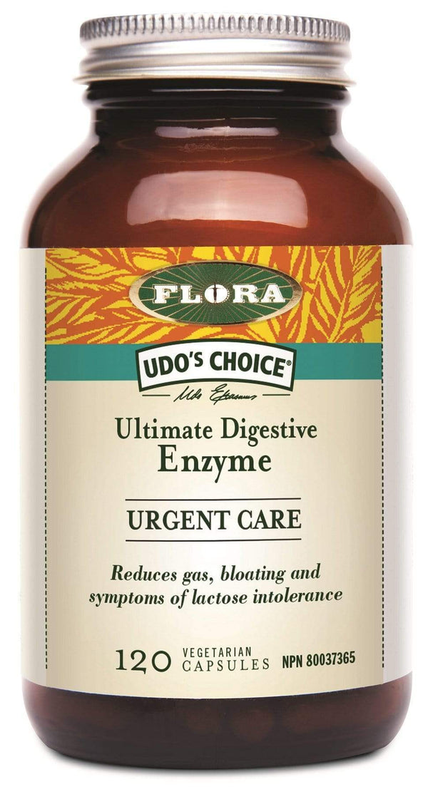Flora Urgent Care Enzymes 120 Capsules
