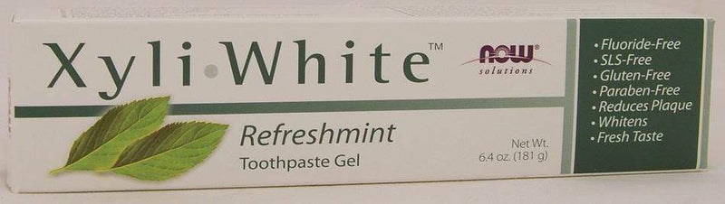 NOW Xyli White Refreshmint Toothpaste