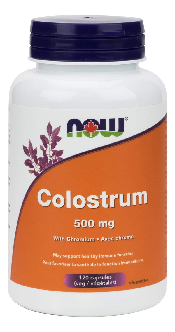 NOW Colostrum 500mg 25% IgG 120 V-Cap