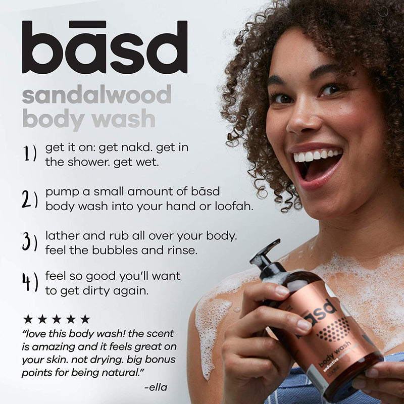 Basd Body Wash Seductive Sandalwood 450 ml
