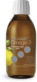 NutraSea HP, Omega-3 Extra Strength EPA, 제스티 레몬, 200mL