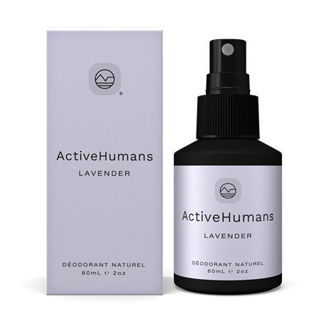 Active Human, Natural Deodorant, Lavender, 60mL