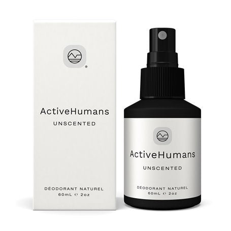 Active Human, Natural Deodorant, Unscented, 60mL