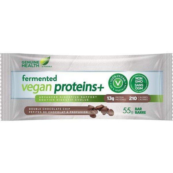 Genuine Health Fermented Vegan Proteins + Double Chocolate Chip