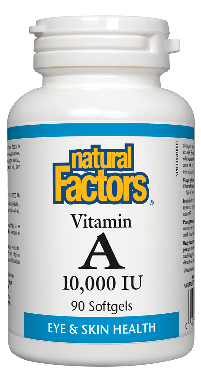 Natural Factors Vitamin A 10,000 IU