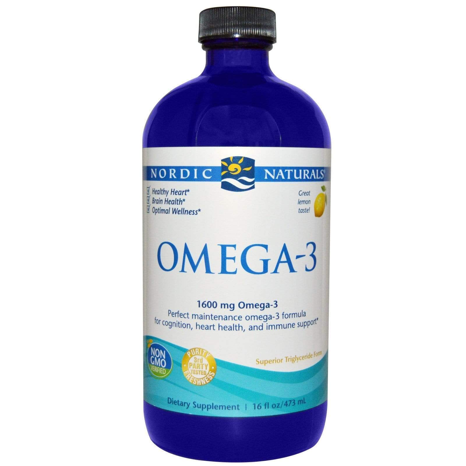 Nordic Naturals OMEGA-3 Liquid - Lemon Flavour