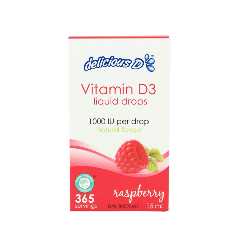 Platinum Delicious D Vitamin D3 - Raspberry