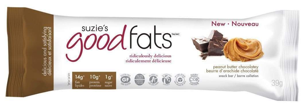 Love Good Fats Peanut Butter Chocolatey Snack Single Bar