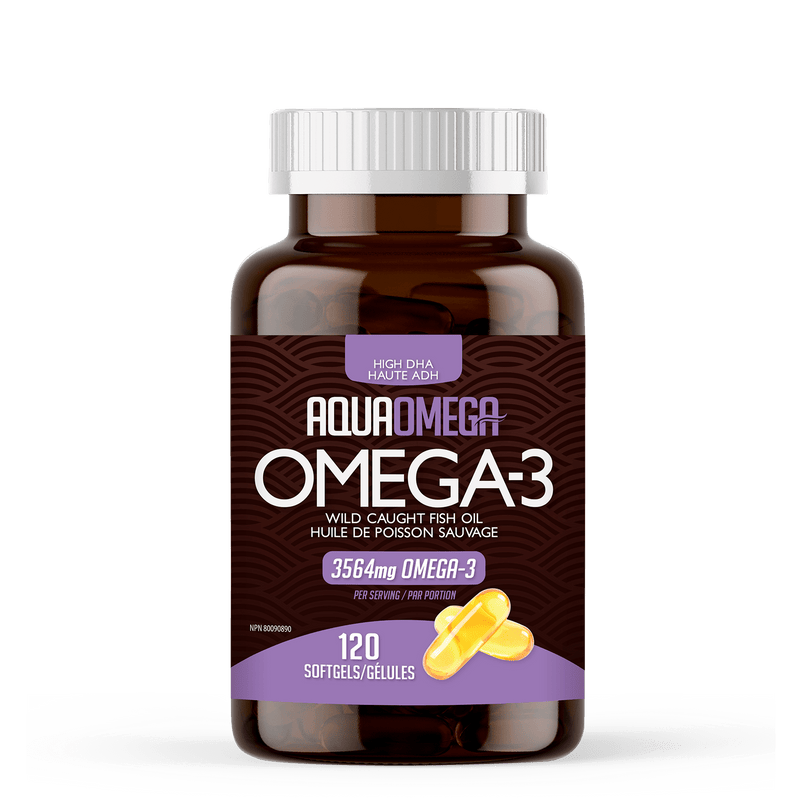 AquaOmega High DHA  Omega-3 3564 mg Softgels