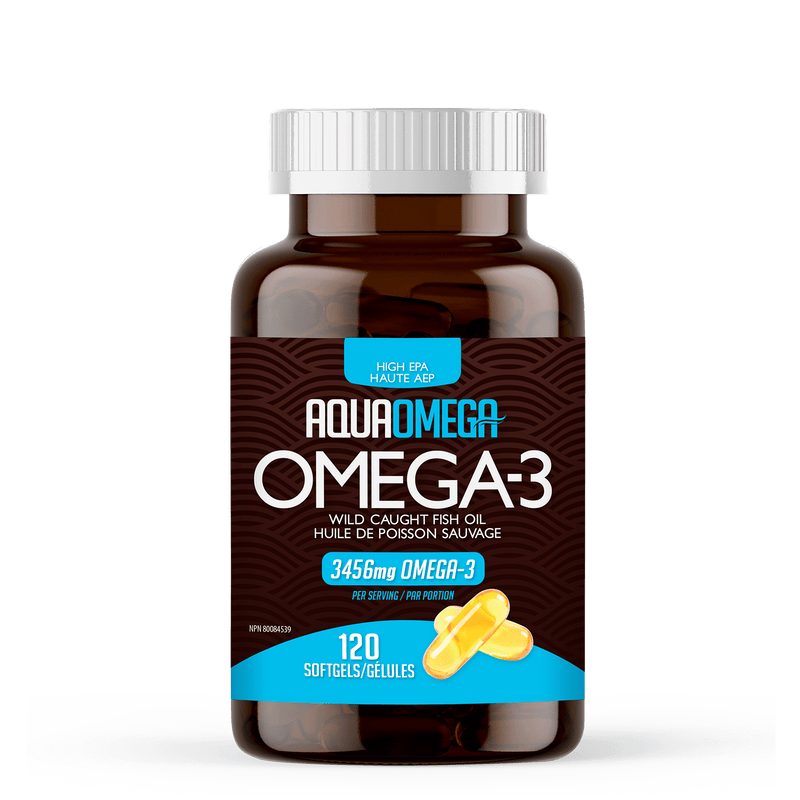 AquaOmega High EPA Omega-3 3456 mg Softgels