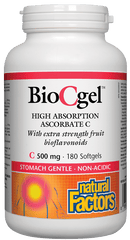 عوامل طبيعية BioCgel BONUS Absorpate Ascorbate C 500 mg 210 كبسولات هلامية