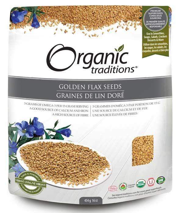 Organic Traditions Golden Flax Seeds