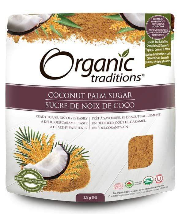유기농 전통 코코넛 야자 설탕