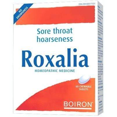 Boiron Roxalia - 인후염