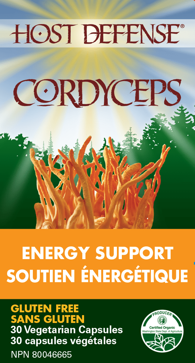 Host Defense Cordyceps - Energy Support 30 Capsules