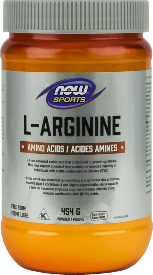 NOW, L-Arginine Powder, 454g