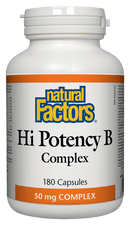 내추럴 팩터스 하이 포텐시 B 복합체 50mg 180캡슐