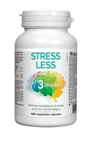 3 Brains, 스트레스 감소, 식물성 캡슐 120정