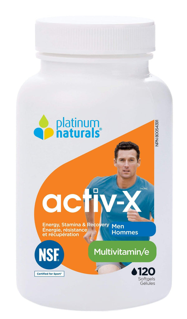 Platinum Naturals Activ-X Multivitamin for Men 120 Capsules
