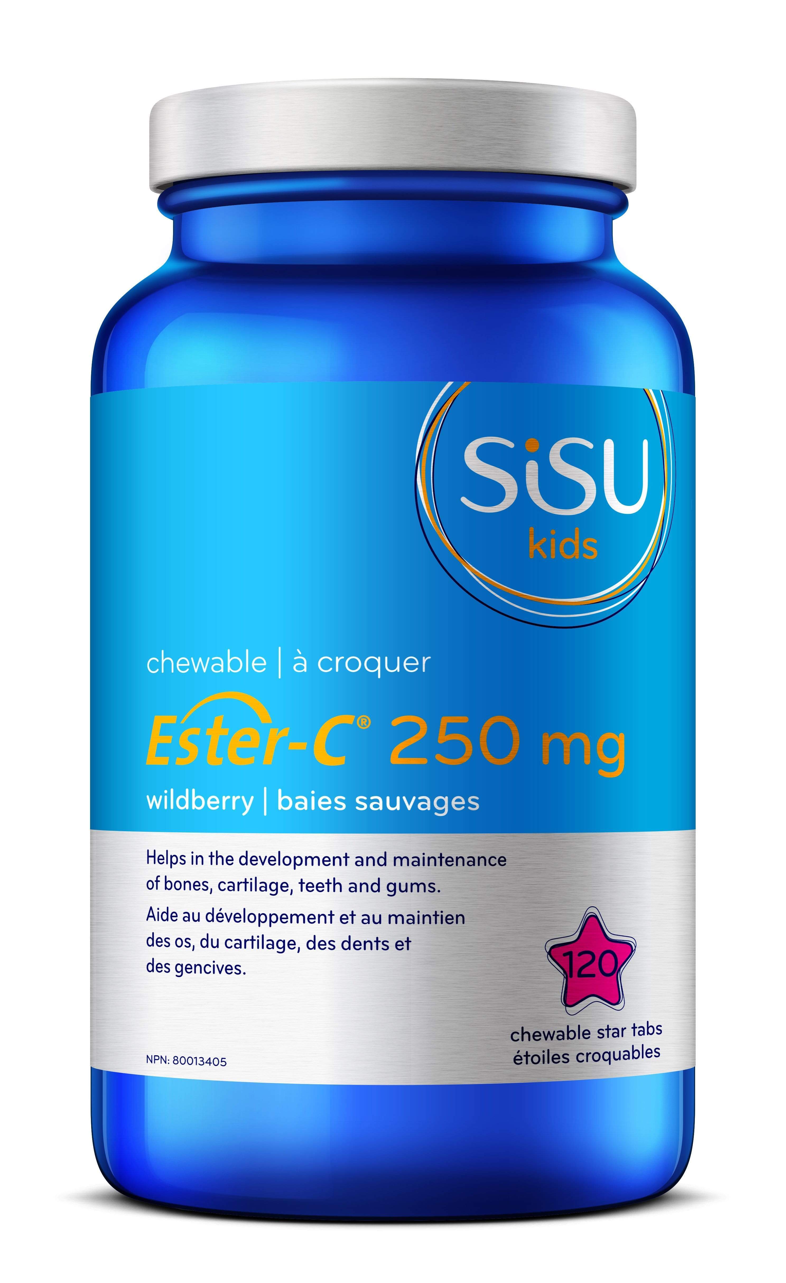Sisu Ester-C 250 Kids Chewable - Wild Berry Flavour